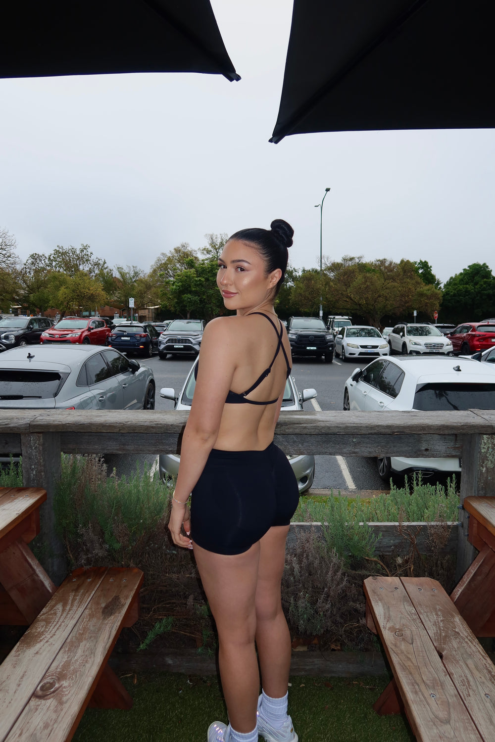 Evie Crop - Midnight