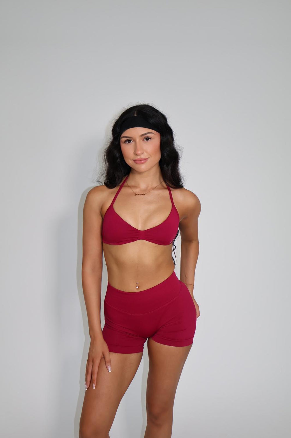Arielle Crop - Crimson